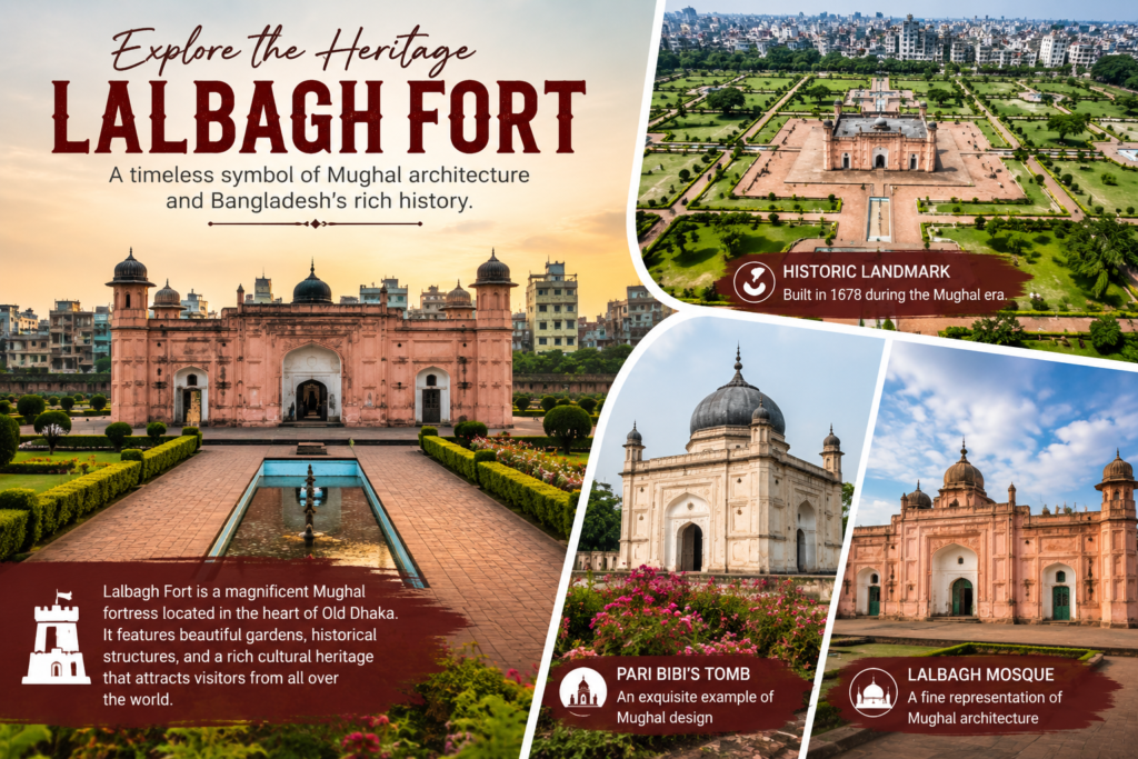 Lalbagh Fort – A Timeless Mughal Heritage of Bangladesh